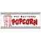Signmission POPCORN BANNER SIGN stand cart concession signs B-96 Popcorn - alternate 1